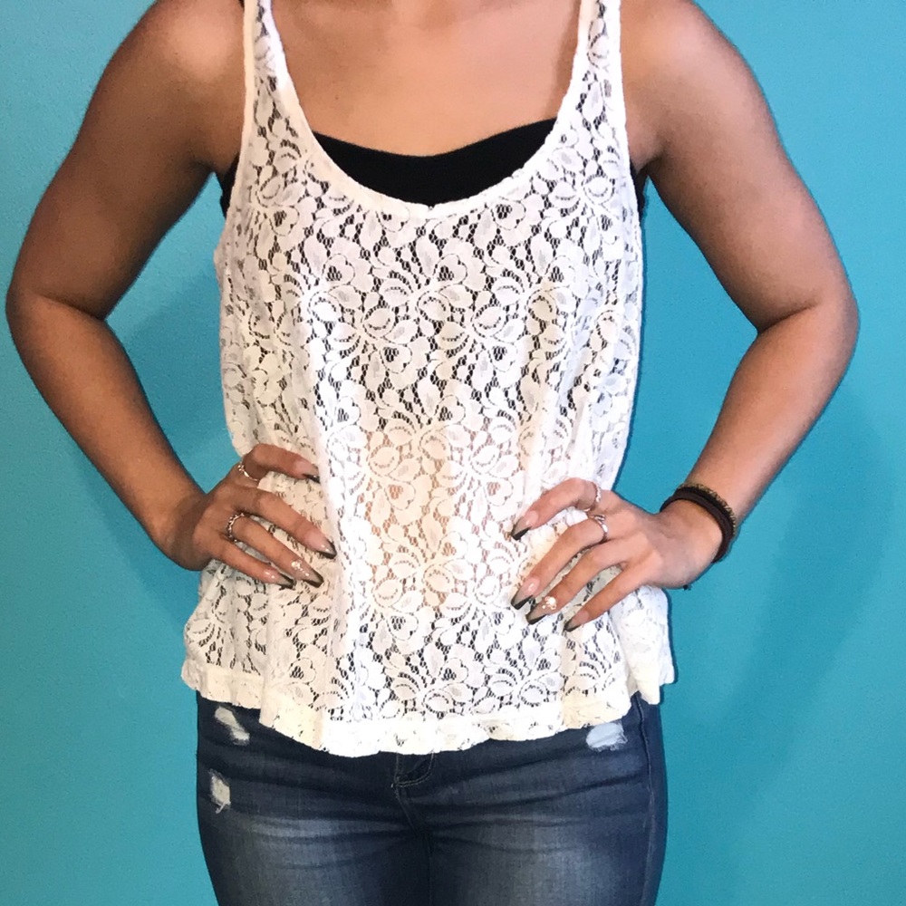 Laced tank